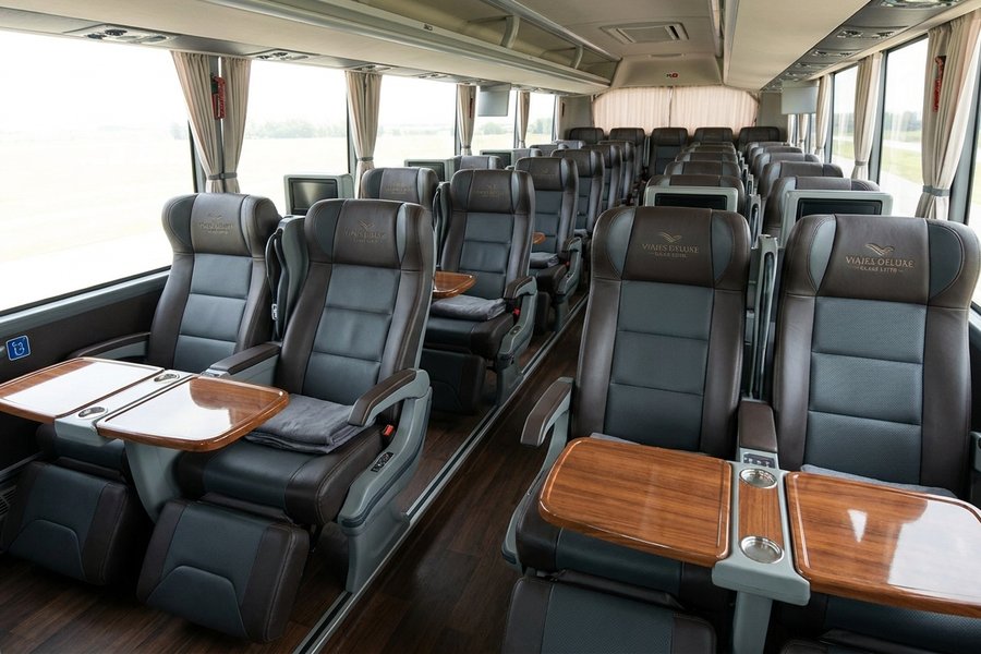 Interior dos ônibus da Fabbitur — foto 2